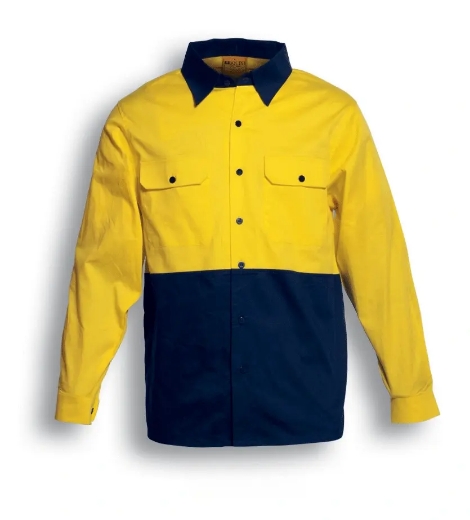 Picture of Bocini, Hi-Vis Cotton Twill Shirt L/S